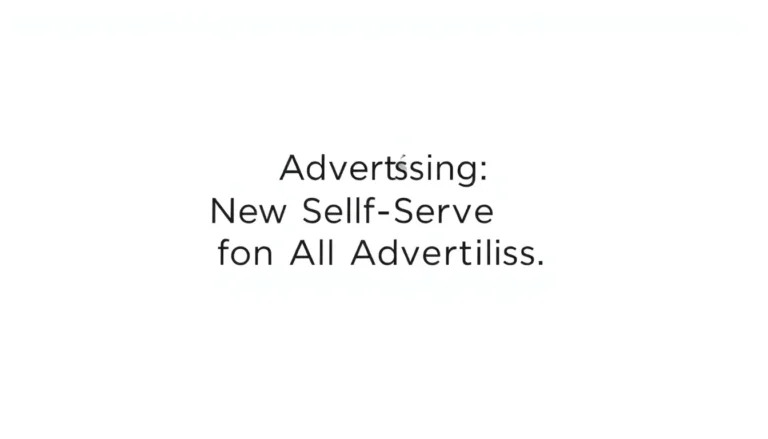 CHATGPT PUBBLICITÀ: NUOVA ERA SELF-SERVE PER TUTTI GLI INSERZIONISTI