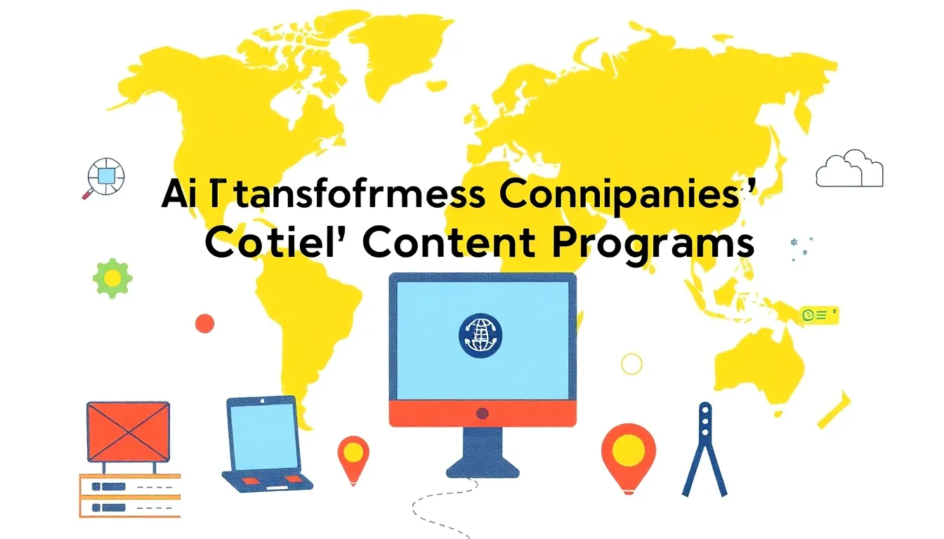 L'IA TRASFORMA I PROGRAMMI DI CONTENUTI GLOBALI DELLE AZIENDE