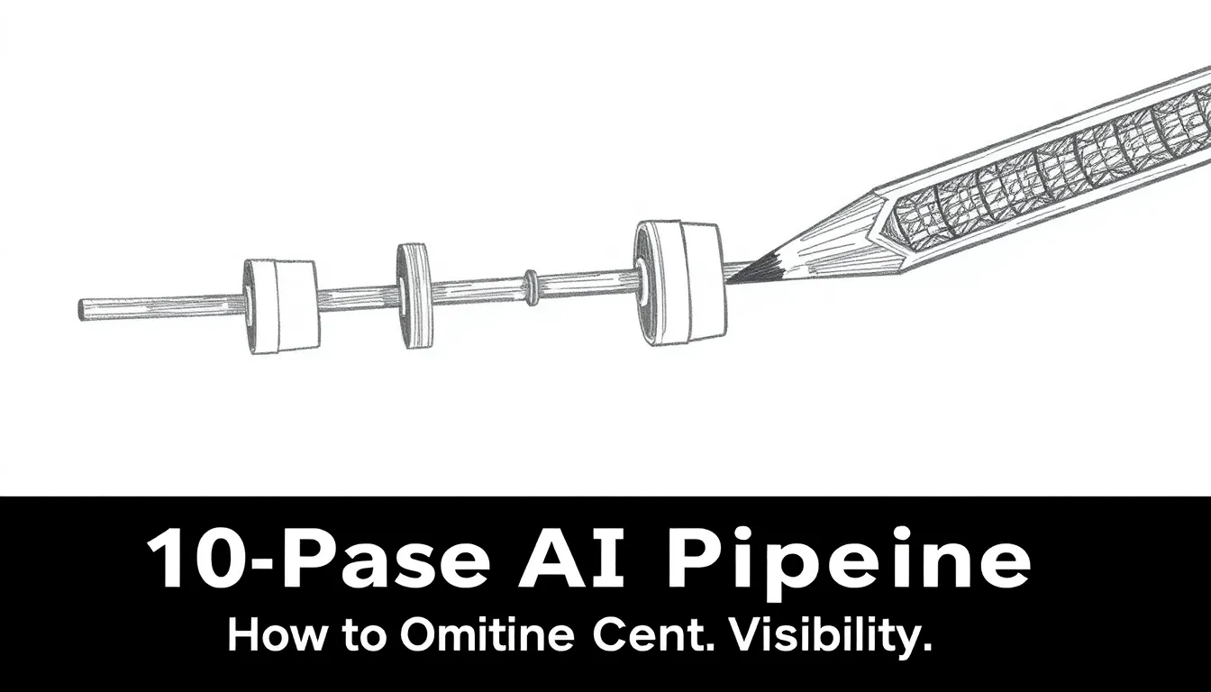 PIPELINE AI A 10 FASI: COME OTTIMIZZARE LA VISIBILITÀ DEI CONTENUTI
