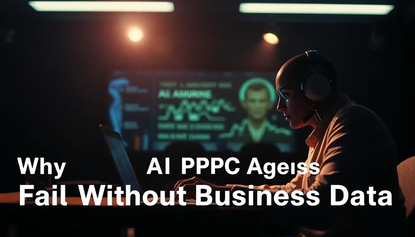 PERCHÉ GLI AGENTI AI PPC FALLISCONO SENZA DATI AZIENDALI